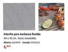 Bauhaus Esterilla para barbacoa flexible oferta
