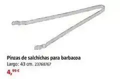 Bauhaus Kingstone - pinzas de salchichas para barbacoa oferta