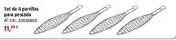 Bauhaus Grillstar - set de 4 parrillas para pescado oferta