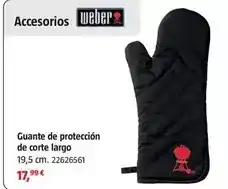 Bauhaus Weber - guante de protección de corte largo oferta