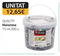 GM Cash & Carry QUALITY Maionesa oferta
