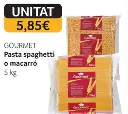 GM Cash & Carry GOURMET Pasta spaghetti o macarró oferta