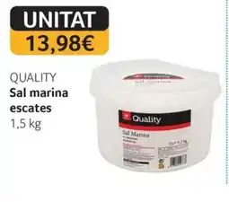 GM Cash & Carry QUALITY Sal marina escates oferta
