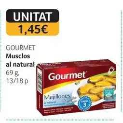GM Cash & Carry GOURMET Musclos al natural oferta