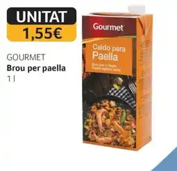 GM Cash & Carry GOURMET Brou per paella oferta
