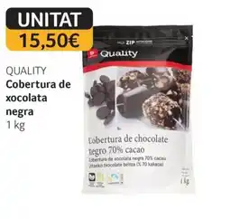 GM Cash & Carry QUALITY Cobertura de xocolata negra oferta