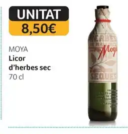 GM Cash & Carry MOYA Licor d'herbes sec oferta