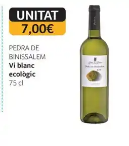 GM Cash & Carry PEDRA DE BINISSALEM Vi blanc ecològic oferta