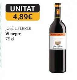 GM Cash & Carry JOSÉ L.FERRER Vi negre oferta