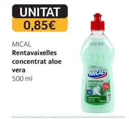 GM Cash & Carry MICAL Rentavaixelles concentrat aloe vera oferta