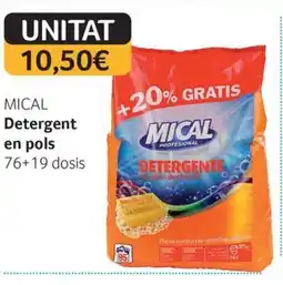 GM Cash & Carry MICAL Detergent en pols oferta