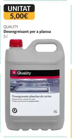 GM Cash & Carry QUALITY Desengreixant per a planxa oferta