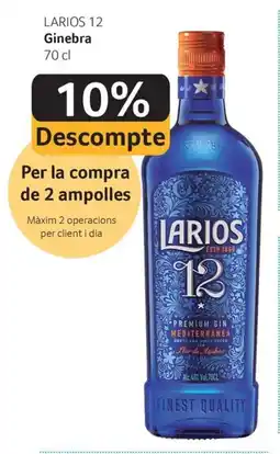 GM Cash & Carry LARIOS 12 Ginebra oferta