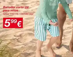 KIK Bañador corto UV para niños oferta