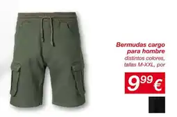 KIK Bermudas cargo para hombre oferta