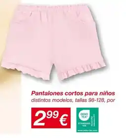 KIK Pantalones cortos para niños oferta