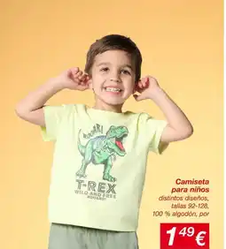 KIK Camiseta para niños oferta