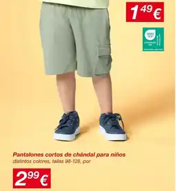 KIK Pantalones cortos de chándal para niños oferta