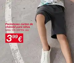 KIK Pantalones cortos de chándal para niños oferta