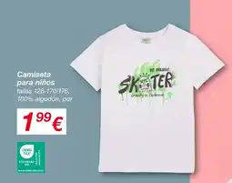 KIK Camiseta para niños oferta