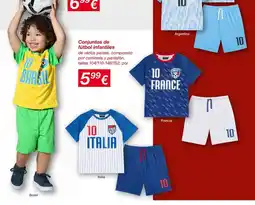 KIK Conjuntos de fútbol infantiles oferta