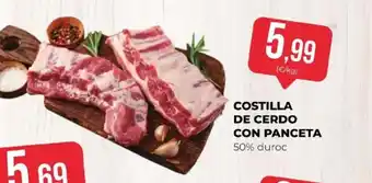 SPAR Costilla de cerdo con panceta oferta