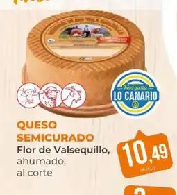 SPAR FLOR DE VALSEQUILLO Queso semicurado oferta