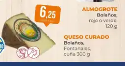 SPAR BOLAÑOS Queso curado oferta