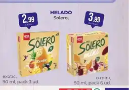SPAR SOLERO Helado oferta