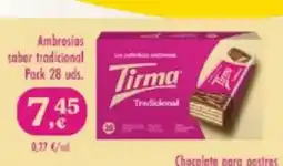 SPAR Ambrosias sabor tradicional oferta
