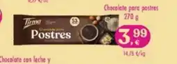 SPAR Chocolate para postres oferta