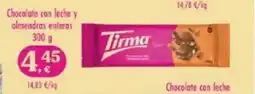 SPAR Chocolate con leche y almendras enteras oferta