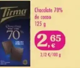SPAR Chocolate 70% de cacco oferta