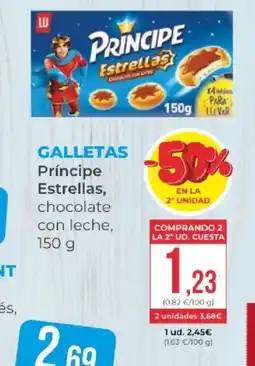 SPAR PRINCIPE ESTRELLAS Galletas oferta