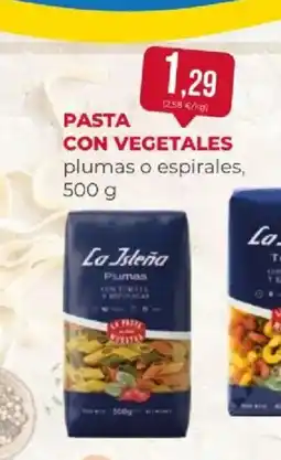 SPAR Pasta con vegetales oferta