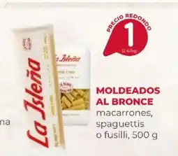 SPAR Moldeados al bronce macarrones, spaguettis o fusilli oferta