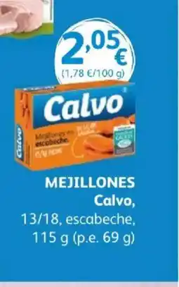 SPAR CALVO Mejillones oferta