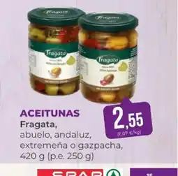 SPAR FRAGATA Aceitunas oferta
