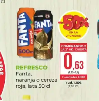 SPAR FANTA Refresco oferta