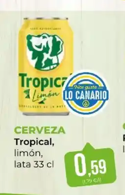 SPAR TROPICAL Cerveza oferta