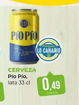 SPAR PIO PIO Cerveza oferta