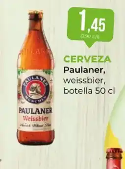 SPAR PAULANER Cerveza oferta