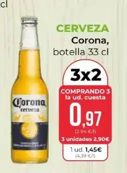 SPAR CORONA Cerveza oferta