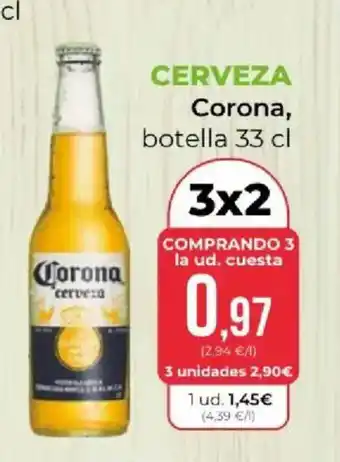 SPAR CORONA Cerveza oferta
