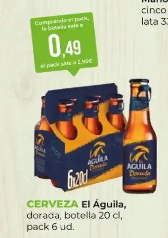 SPAR EL ÁGUILA Cerveza oferta