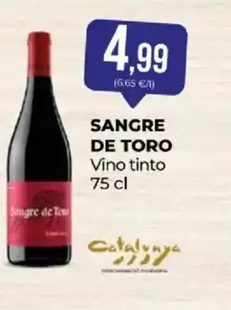 SPAR SANGRE DE TORO Vino tinto oferta