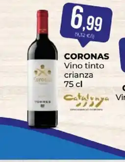 SPAR CORONAS Vino tinto crianza oferta