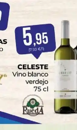 SPAR CELESTE Vino blanco verdejo oferta