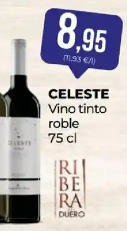 SPAR CELESTE Vino tinto roble oferta