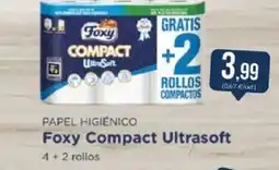 SPAR FOXY Papel higiénico compact ultrasoft oferta
